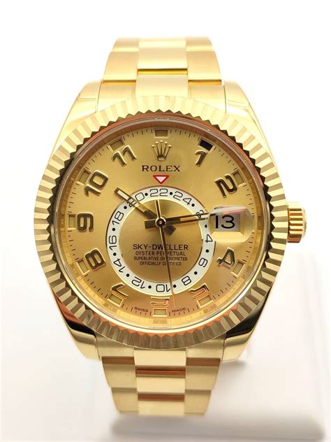 rolex gold sky dweller price|Rolex Sky-Dweller in stock.